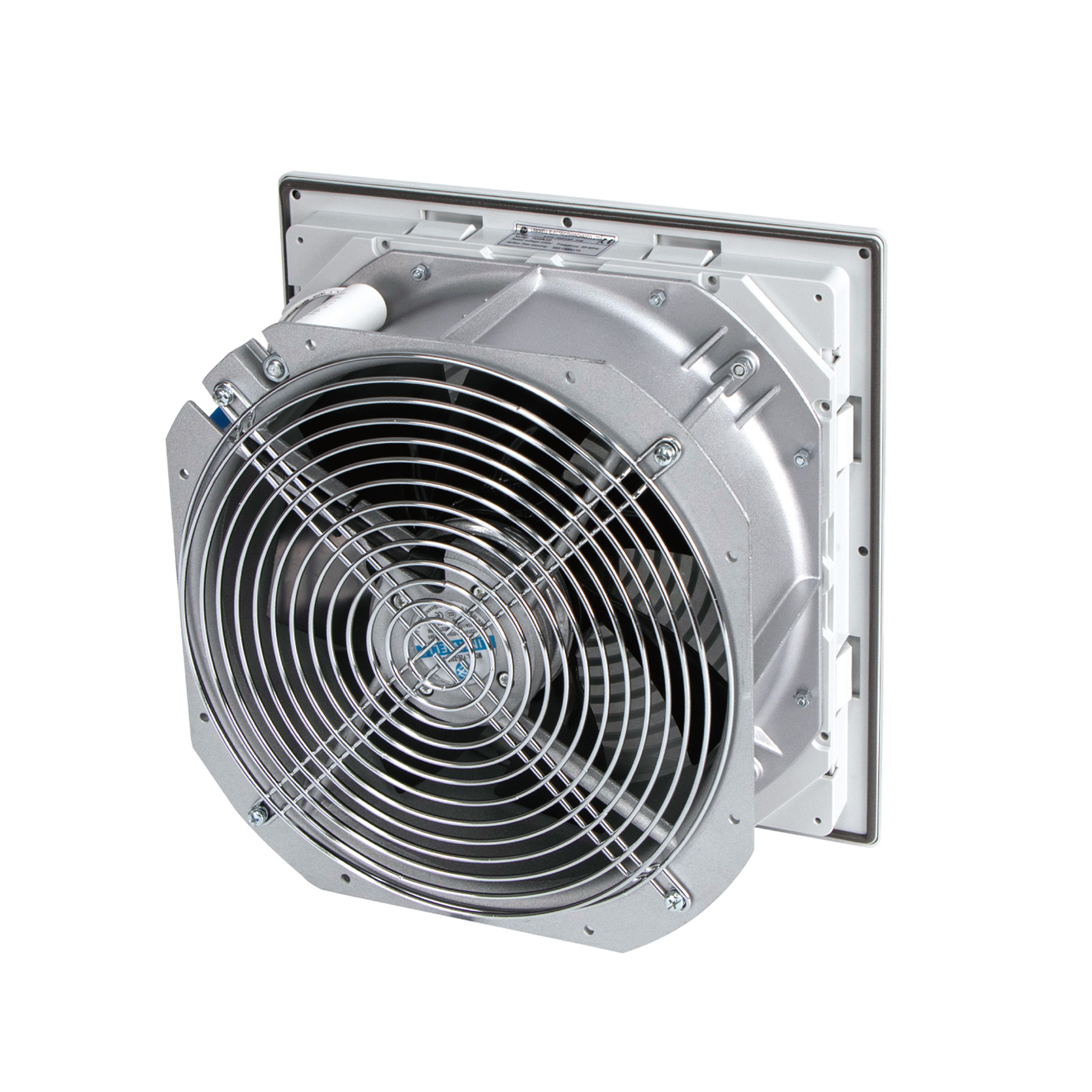 FK5528-Dustproof plastic shutter axial flow fan