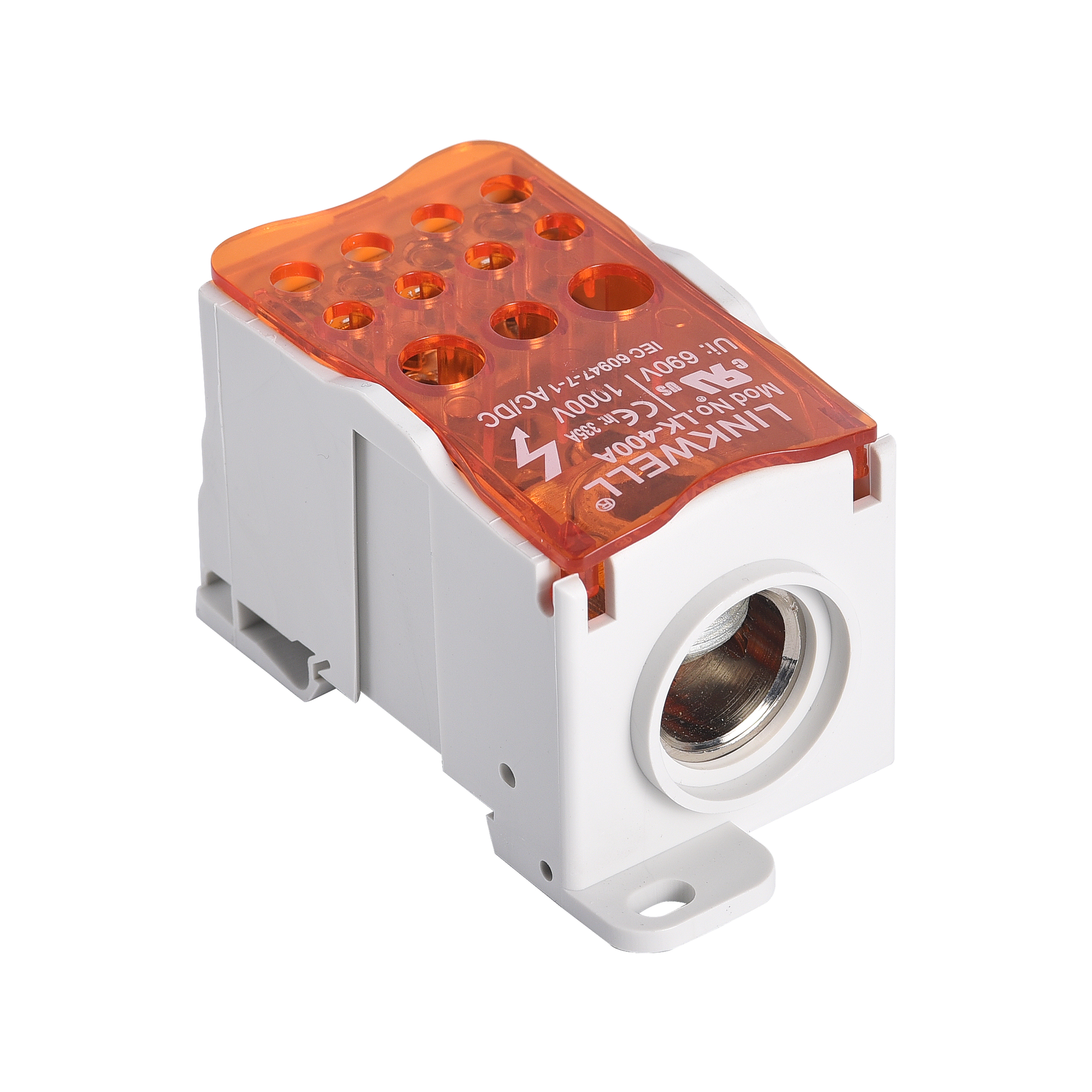 Junction box terminal for cabinet