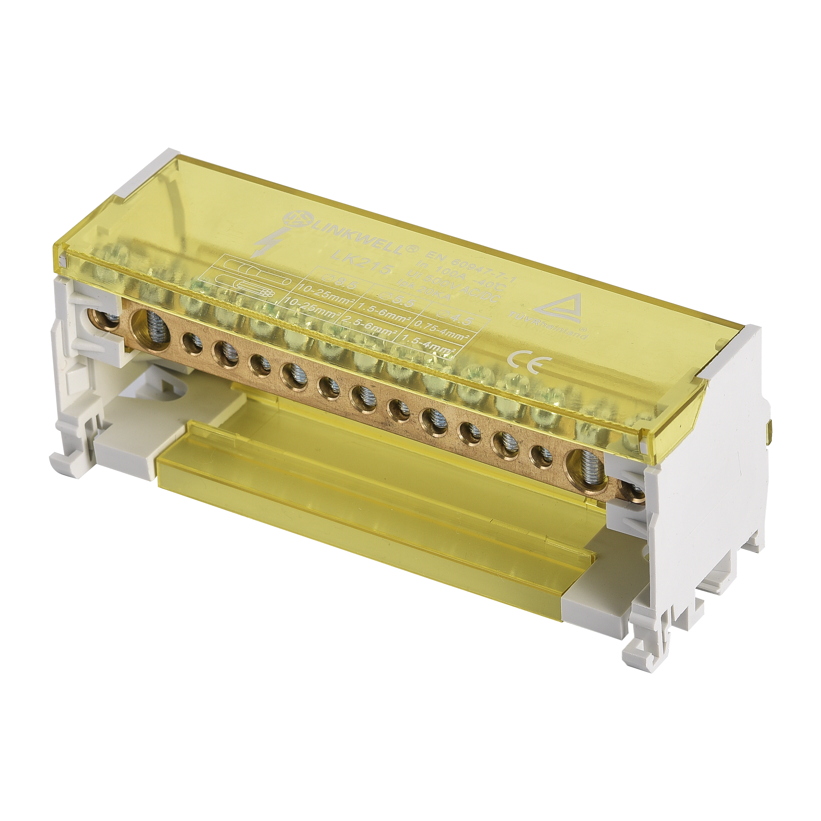 100A cabinet wiring terminal block junction box