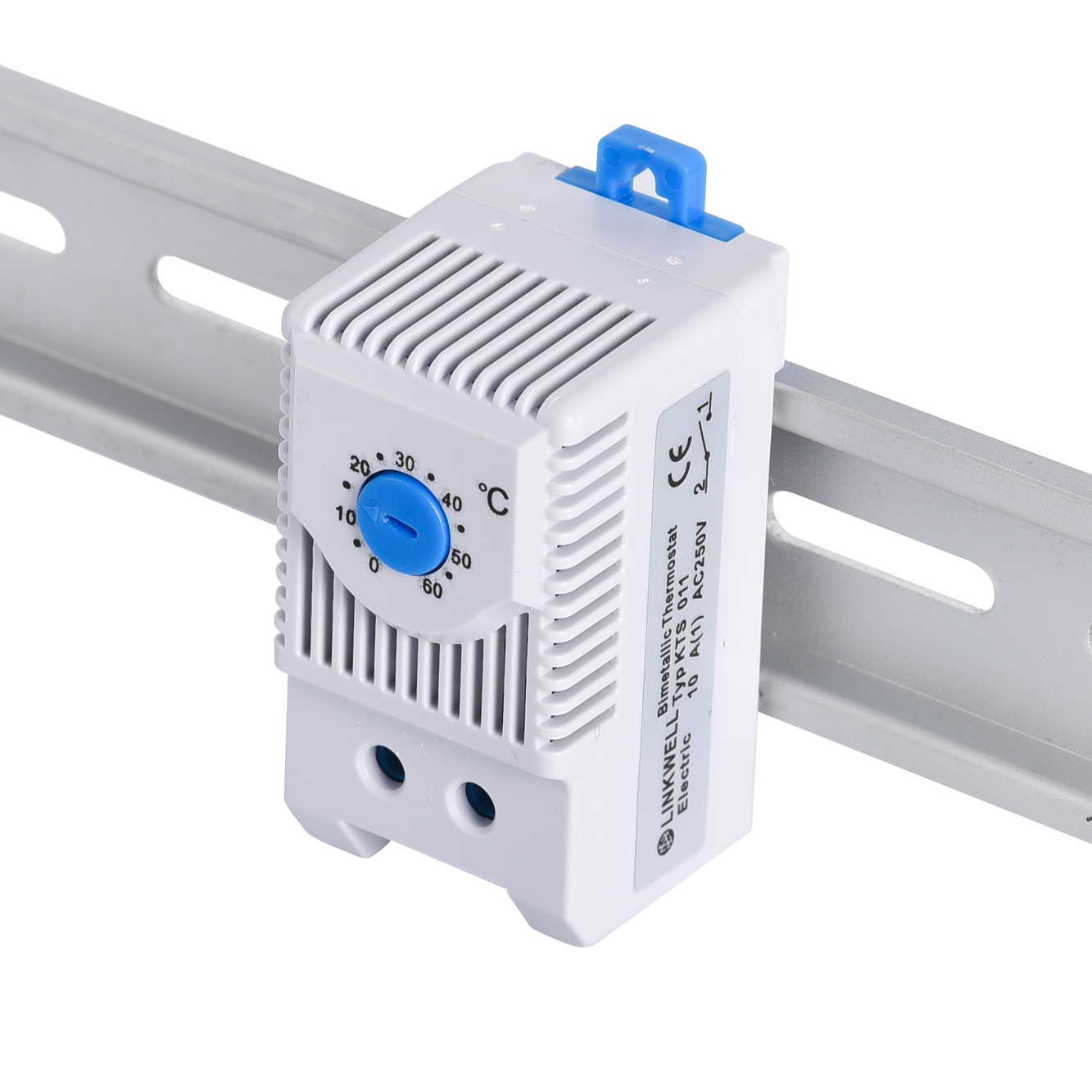 Normally open Adjustable temperature control switch thermostat controller for distribution box